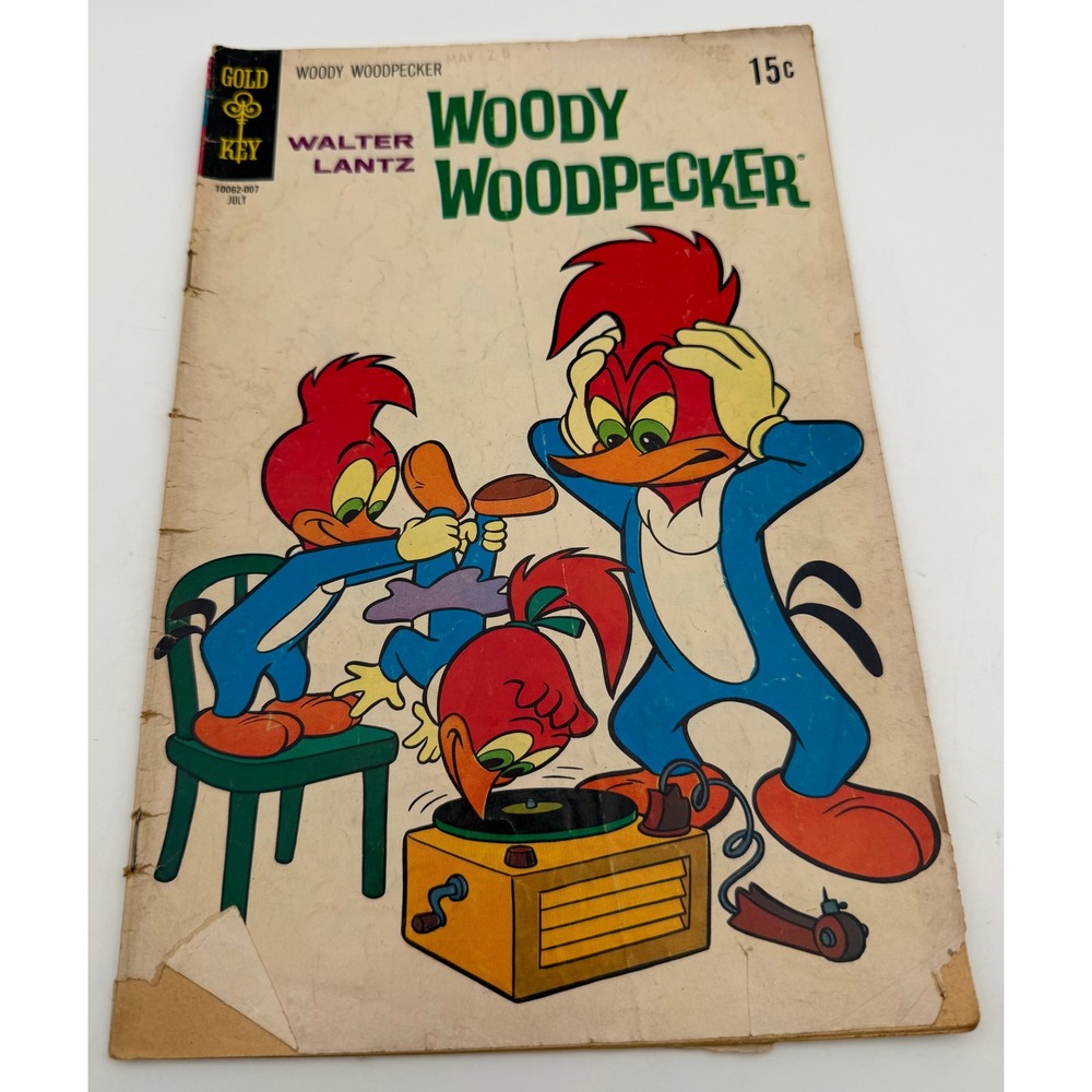 Woody Woodpecker Gold Key Comic No 112 July 1970 Walter Lantz Vintage 15c